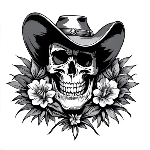 Costa Rica Skull Vaquero