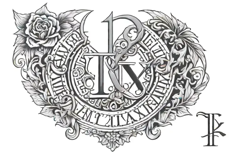 12-12-2022 Ilsy In The Middle Roman Numerals