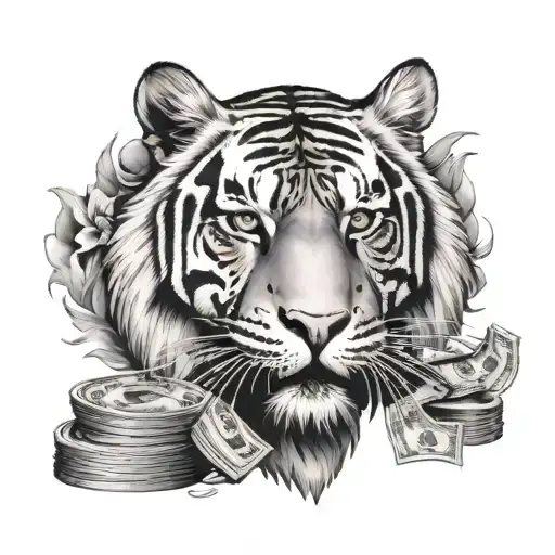 Money With A Tiger