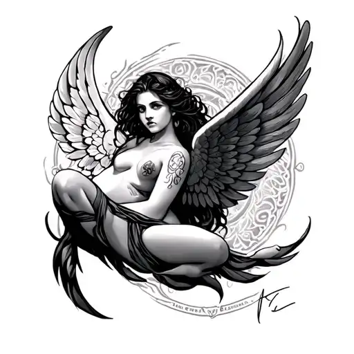 Signed Gemini With Wings