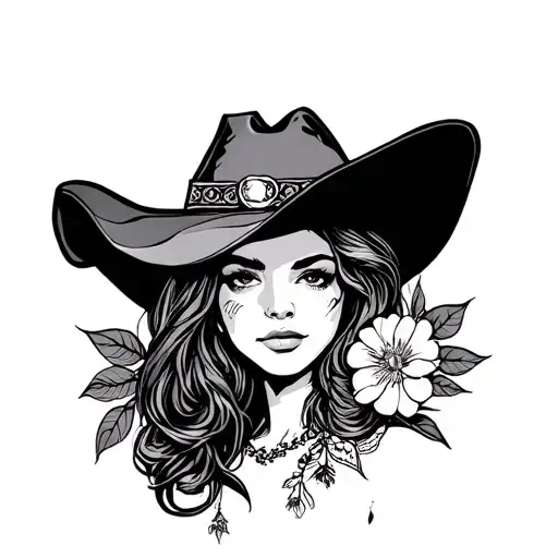 Floral Western Megan
