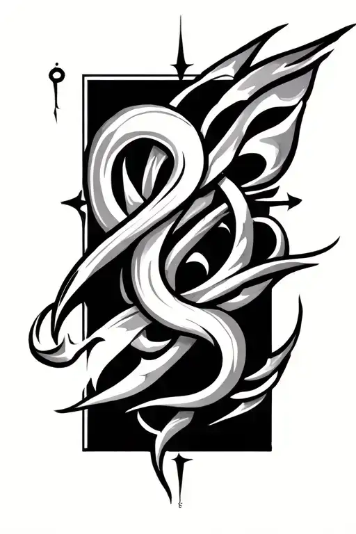 Tribal Tattoo Cancer Zodiac