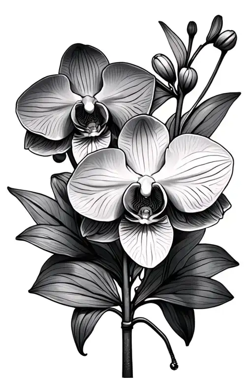 Orchid With Cycling Velos