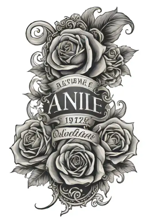 Sign Formed Three Names And Date