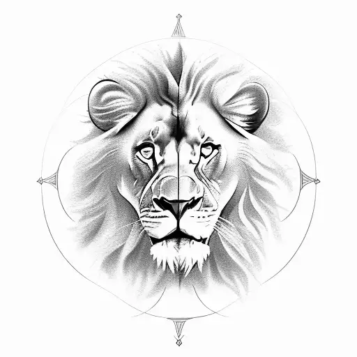 A Developer Coding Inside A Vintage Car With A Lion As The Passenger