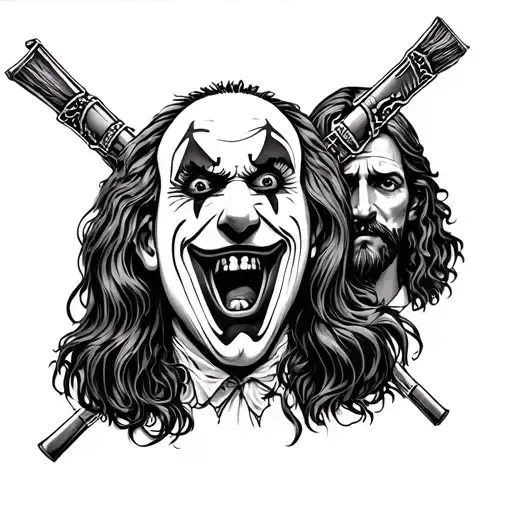 Tricky The Clown From Madness Combat Kill Hank And Jesus