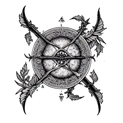 Gyspy Tarot Card Style Strength And Determination