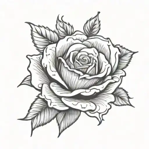 13 April 1941 Popsy Dube With Rose Surrounded