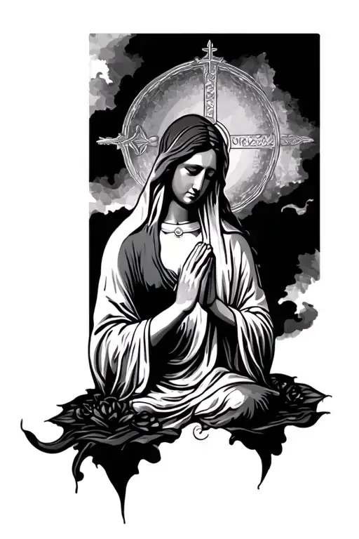 Religious Woman Praying