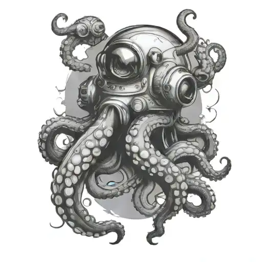 Octopus Astronaut