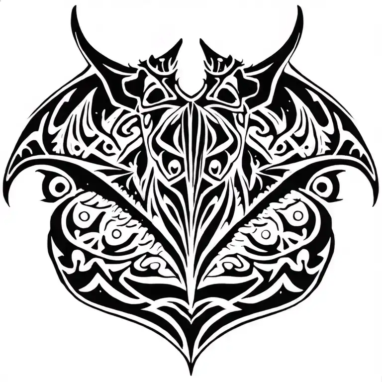 Polynesian Manta Ray Tribal