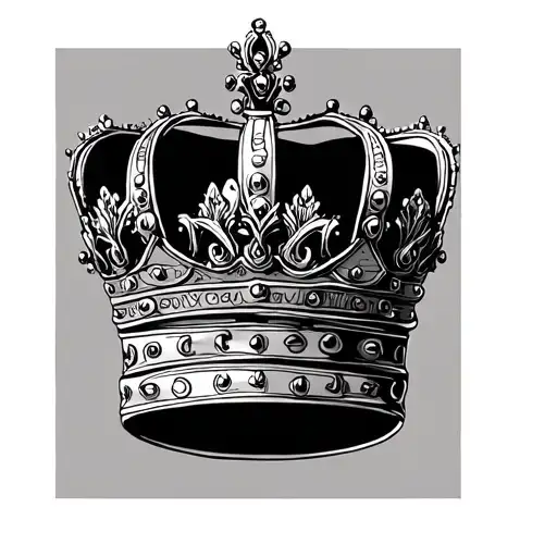 Fine Lined Queen Crown