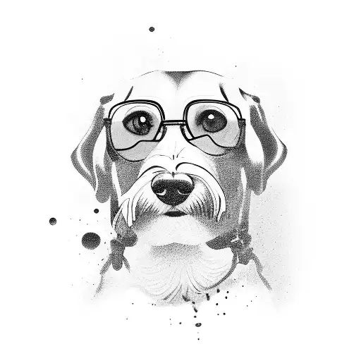 A Dog Playing With Family Members