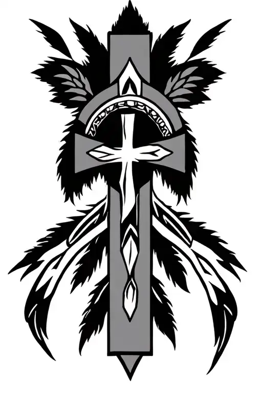 Native American Cross