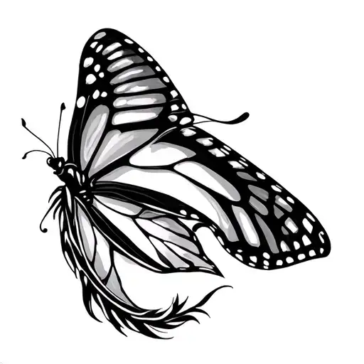 Butterfly And Pisces