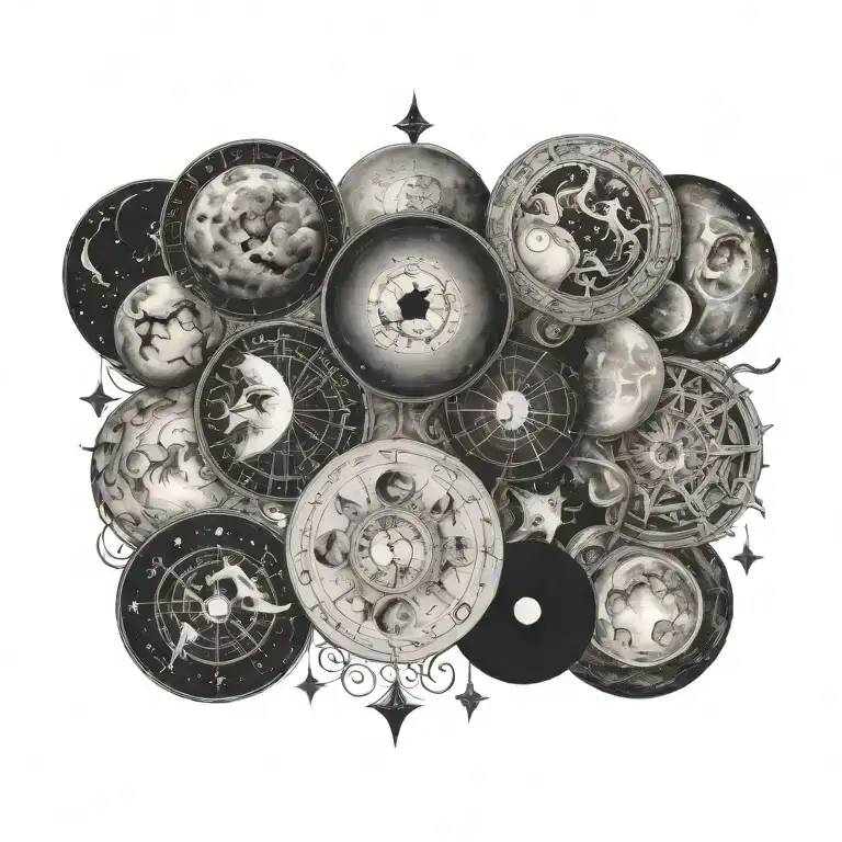 Phases Of The Moon And Zodiac Signs