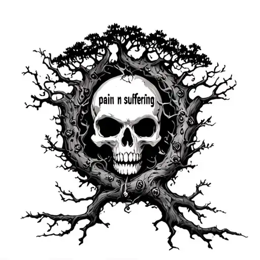 Poison Tree With Words Pain N Suffering