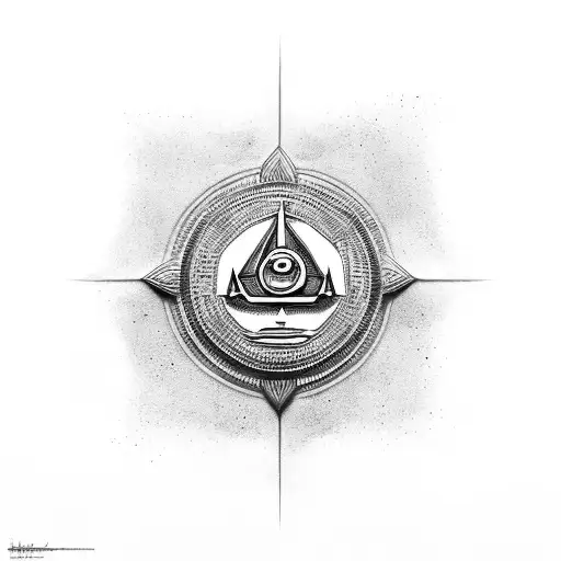 An Abstract Black-grey Design Incorporating Legal Symbols