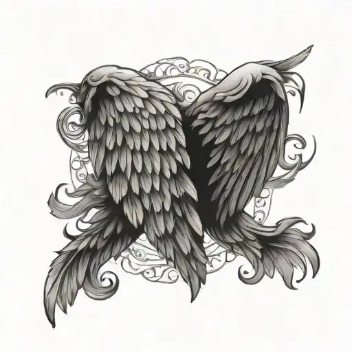 Wings Representing Mom