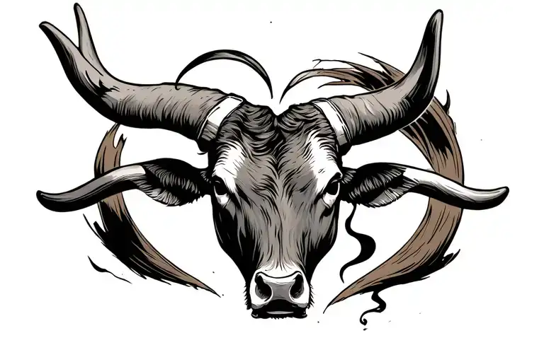 Longhorn With A Broken Heart
