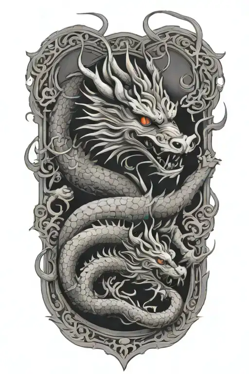 Chinese Dragon & Rat & Dog