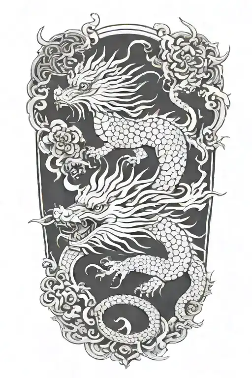 Chinese Dragon & Rat & Dog