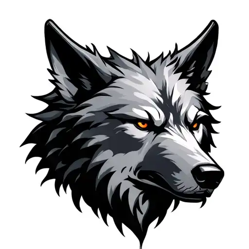 Cerberus Wolf Head