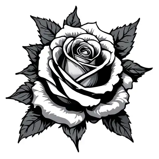 Rose Overlapping Star