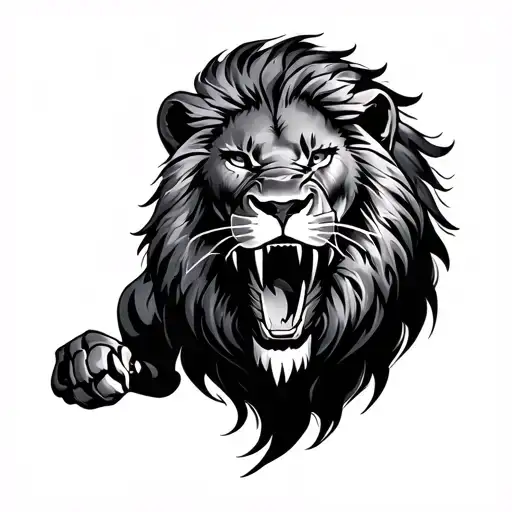 Realisting Roaring Lion