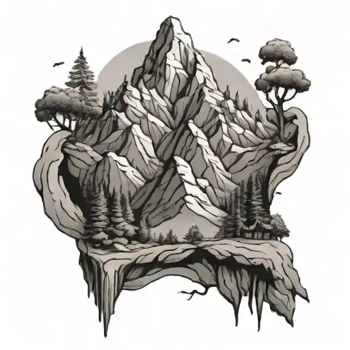 Though The Mountain My Crumble I Will Not