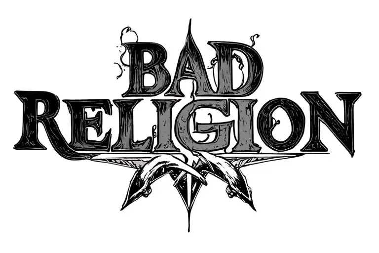 Fine Line Words Bad Religion