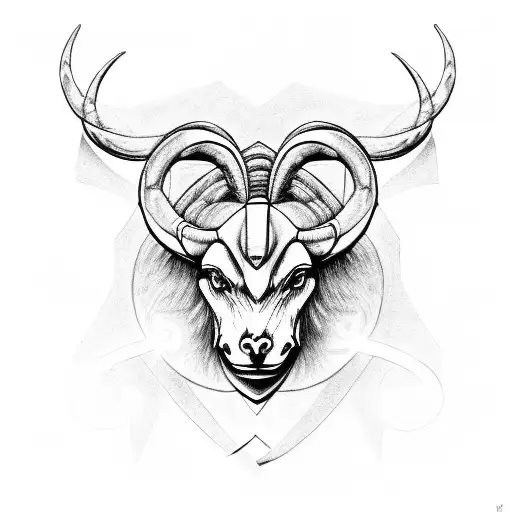 A Combination Of The Aries Symbol And The Letter J In The Form