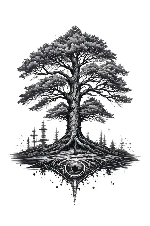 Tree Technology Themed