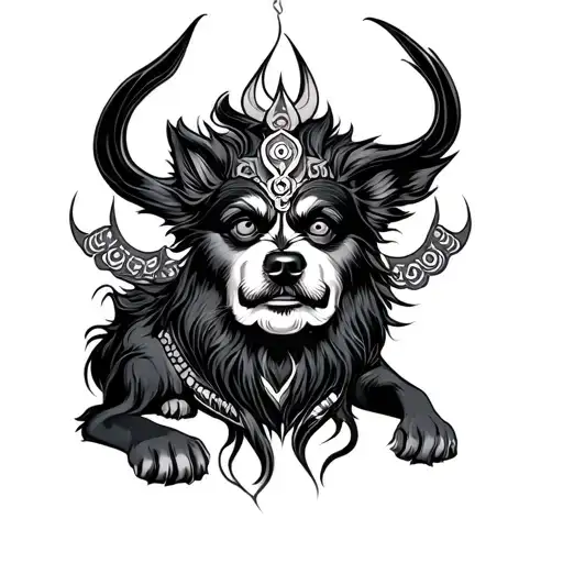 Kaal Bhairav With Dog