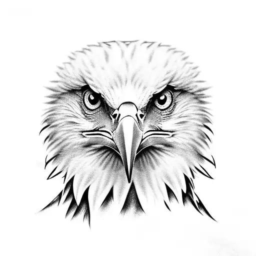 Eagle Holding Hop Vines