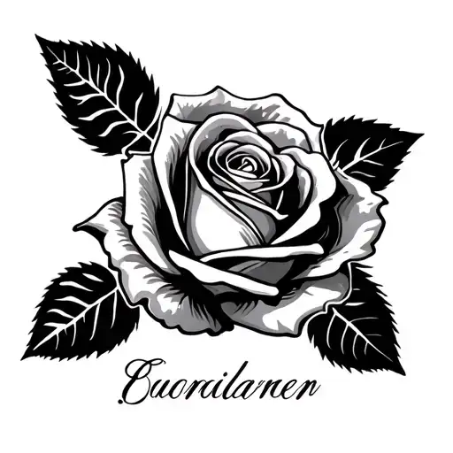 Rose With A Name Under It