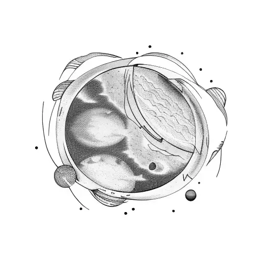 Moon Phases Pisces In A Line