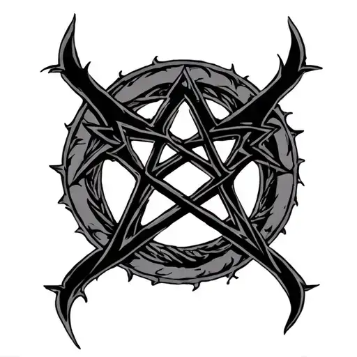 Satanic Pentagram Gothic