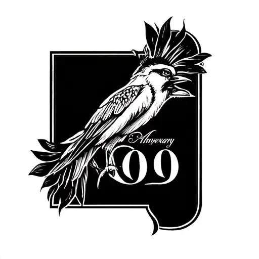 Tattoo For Men On Occation Of Anniversary Date