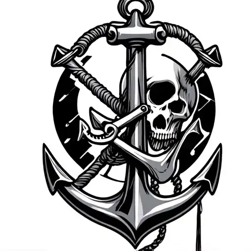 Anchor And Grim Reaper