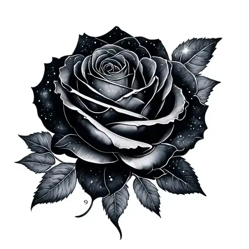 Orion Constellation Rose Line