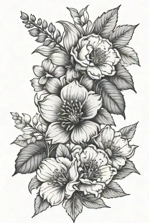 Birth Flowers February March July November