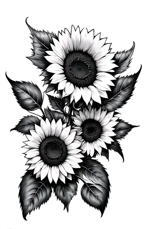 Sunflower Flowers In The Arm Of The Arm