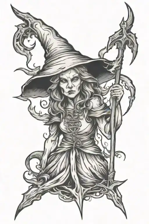 The Witch Who Was Burned At The Stake