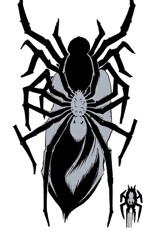 Spider Phantom Troupe Tramp Stamp Cyber Sigilism