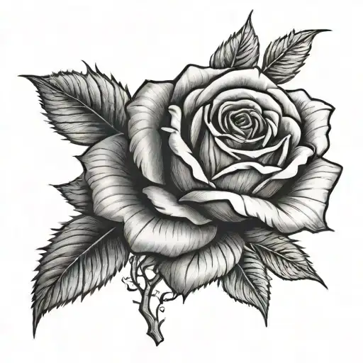 Rose W Roma Numeral Date