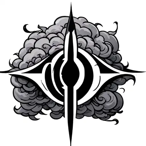 Urban Cloud Ambigram