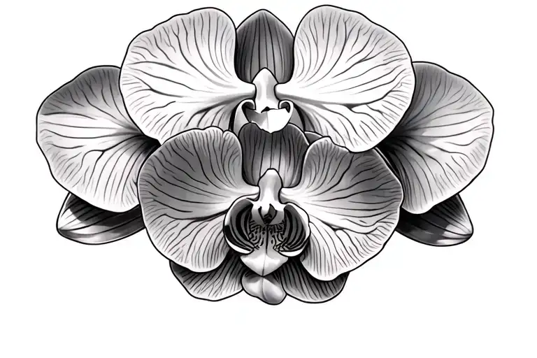 Orchid Chest Piece
