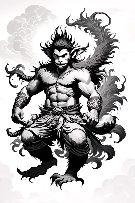 Sun Wukong Full Body Cloud Step