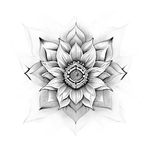 Celestial Lotus Flower